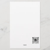 Lancaster Bomber über einem Mohnfeld Briefpapier (Rückseite)