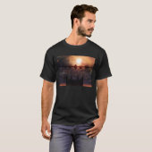 Lancaster-Bomber über Lincoln-Kathedralen-Shirt T-Shirt (Vorne ganz)