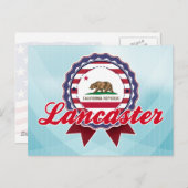 Lancaster, CA Postkarte (Vorne/Hinten)