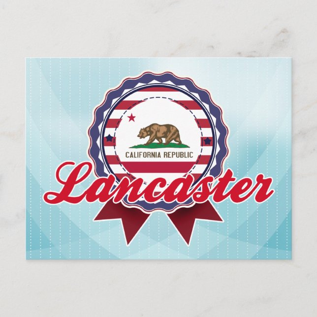 Lancaster, CA Postkarte (Vorderseite)