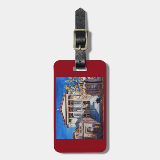 Lancaster County Gericht-Gepäckanhänger Gepäckanhänger (Vorderseite vertikal)