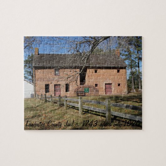 Lancaster County Jail c. 1743 added onto 1820 Puzzle (Horizontal)