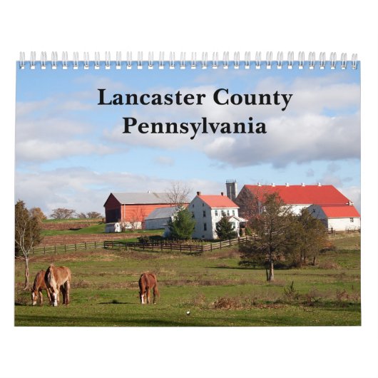 Lancaster County, Pennsylvania Kalender (Titelbild)
