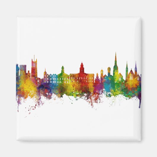 Lancaster England Skyline Magnet (Vorne)