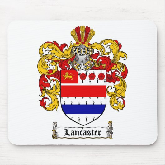LANCASTER-FAMILIENWAPPEN - LANCASTER-WAPPEN MOUSEPAD (Vorne)