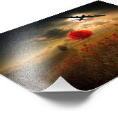 Lancaster Flypast Fotodruck (Ecke)