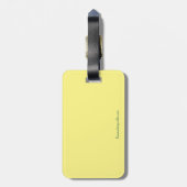 Lancaster-Gepäckanhängergeldbeutelzusätzliche Gepäckanhänger (Rückseite vertikal)