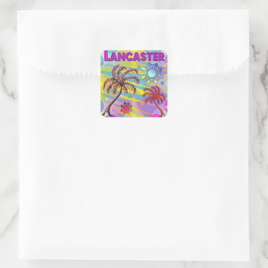 Lancaster Happy and Hope Sticker (Tasche)