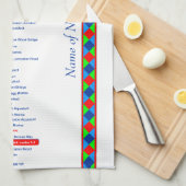 Lancaster-Kanal-BRITISCHES Geschirrtuch (Viertel Falte)