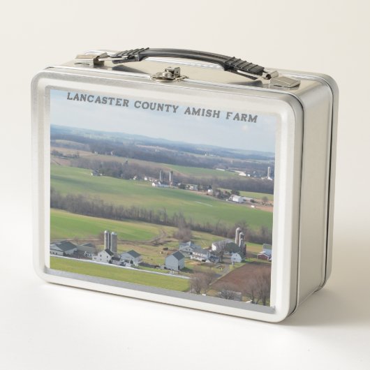 Lancaster Landkreis Amish Farm & School Lunchbox (Vorderseite)