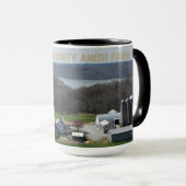 Lancaster Landkreis Amish Farm Tasse (VorderseiteRechts)