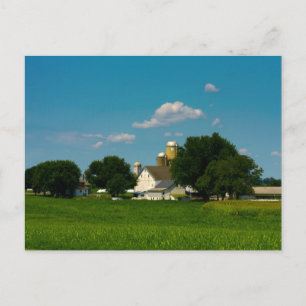 Lancaster Landkreis Farm Postkarte