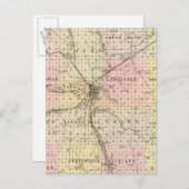 Lancaster Landkreis, Nebraska Postkarte (Vorne/Hinten)