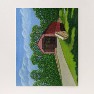 Lancaster Landkreis, PA Covered Bridge Puzzle