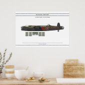 Lancaster Last 6 Poster (Küche)