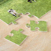 Lancaster PA - Familienbetrieb mit Kühen in Weide Puzzle (Seite)