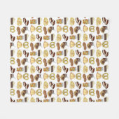 Lancaster, PA Pennsylvania Dutch Amish Foods Fleecedecke (Vorderseite (Horizontal))