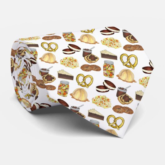 Lancaster, PA Pennsylvania Dutch Amish Foods Krawatte (Gerollt)