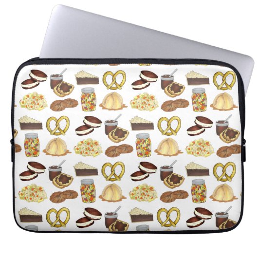 Lancaster, PA Pennsylvania Dutch Amish Foods Laptopschutzhülle (Vorderseite)