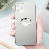Lancaster Pennsylvania Aufkleber (Telefon)