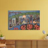 Lancaster, Pennsylvania - Große Buchstabenszenen Leinwanddruck (Insitu (Wohnzimmer))