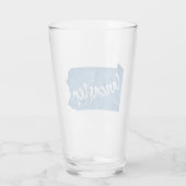 Lancaster Pennsylvania Holzkörner Glas (Rückseite)