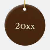 Lancaster Pennsylvania PA Dutch Shoo Fly Pie Keramik Ornament (Hinten)