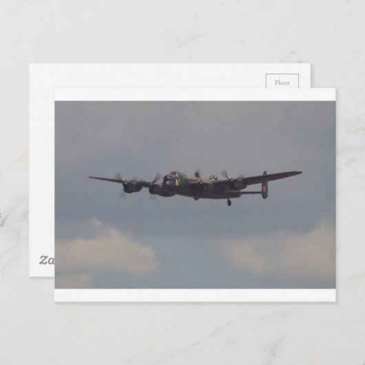 Lancaster Postkarte (Vorne/Hinten)