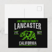 Lancaster Postkarte (Vorne/Hinten)
