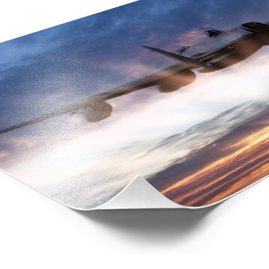 Lancaster Ray of Light Fotodruck (Ecke)