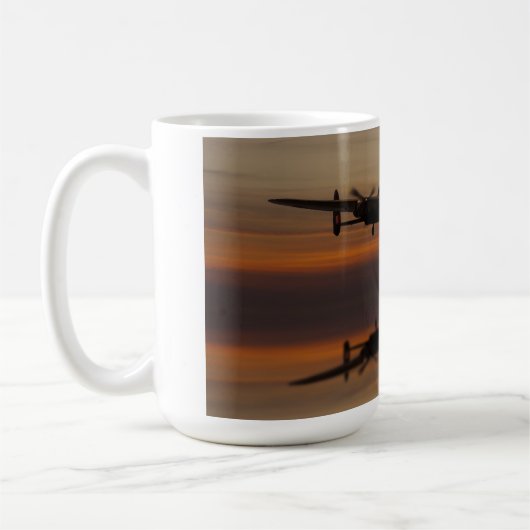 Lancaster-Reflexionen Kaffeetasse (Links)
