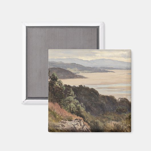 Lancaster Sands Magnet (Vorderseite/Rückseite)