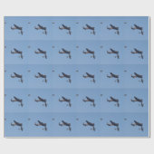 Lancaster Spitfire Hurricane Geschenkpapier (Flach)