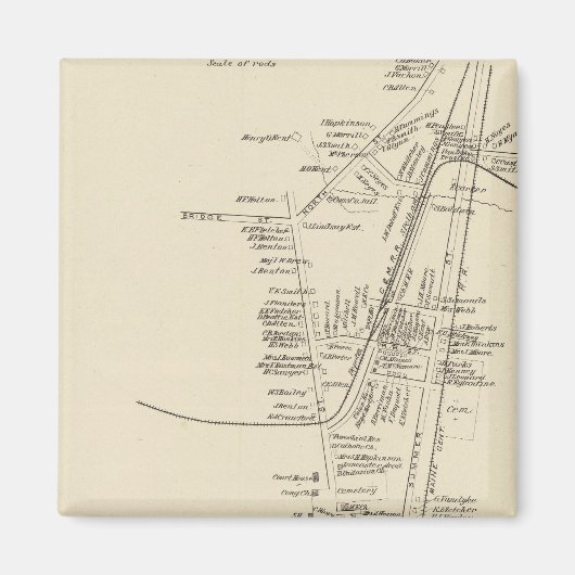 Lancaster, Stadt Lancaster Magnet (Vorne)