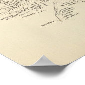 Lancaster, Stadt Lancaster Poster (Ecke)