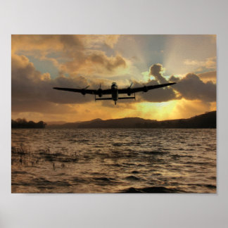 Lancaster und der See Poster