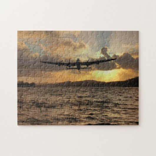 Lancaster und der See Puzzle (Horizontal)