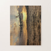 Lancaster und der See Puzzle (Vertikal)