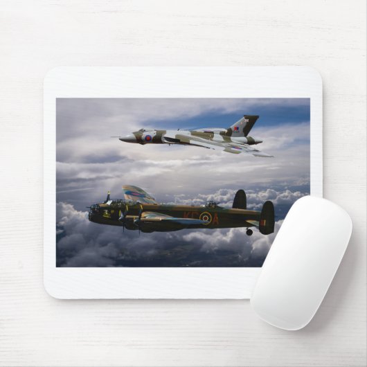 Lancaster und Vulcan XH558 Mousepad (Mit Mouse)