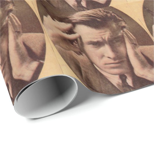 Lance ist verwirrt und unglücklich geschenkpapier (Rolleneckpunkt)
