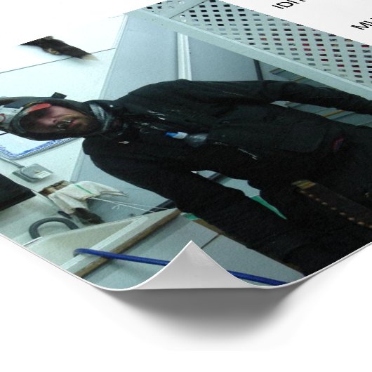 Lance Mackey poster (Ecke)