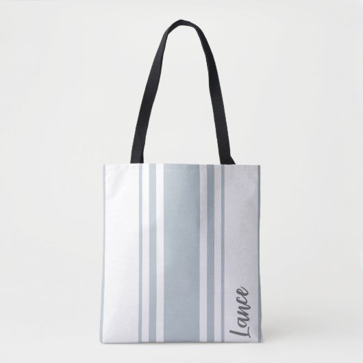 Lance Minimalistisch Stripes Monogramm Tasche (Vorderseite)