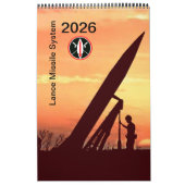Lance Missile Calendar Kalender (Titelbild)