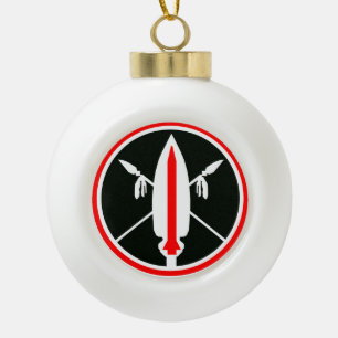 Lance Missile Christmas Ornament