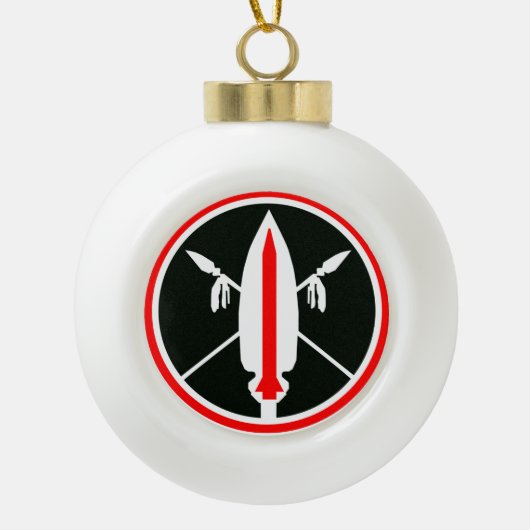 Lance Missile Christmas Ornament (Vorderseite)