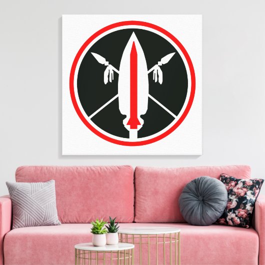 Lance Missile Leinwanddruck (Insitu (Wohnzimmer))