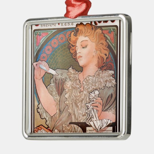 Lance-Parfum, Rodo Silbernes Ornament (Links)