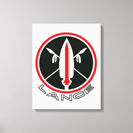 Lance-Rakete 2013 Leinwanddruck (Vorderseite)