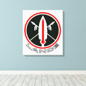 Lance-Rakete 2013 Leinwanddruck (Insitu (Holzboden))