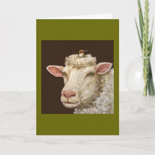 Lance- und Mabel-Karte Karte (Vorderseite)